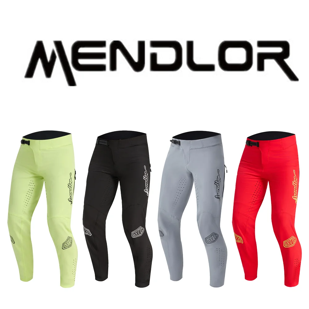 MENDLOR Breathable Mesh Cycling Pants Lightweight Summer Sun Protection Motorcycle Gear Long Pants for Riding