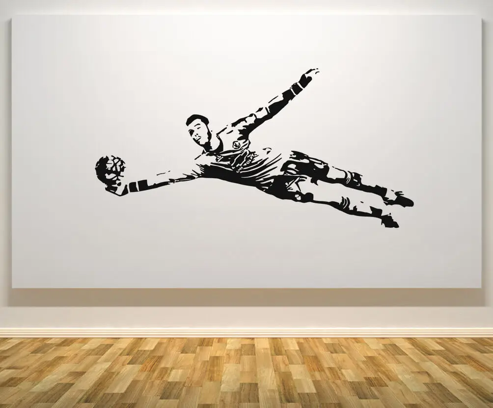 David De Gea  Virgil Van Dijk Dutch Soccer  Football Player Decal Wall Art Sticker Picture Decor