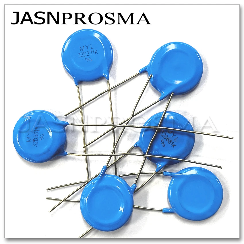 JASNPROSMA 32D431K 32D471K 32MM 10PCS 430V 470V Varistor resistor MYL piezoresistor 32D431 32D471 431 471