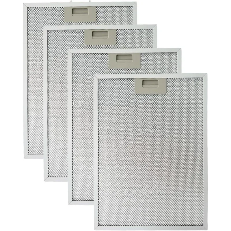 

A50Q-Сменные жироулавливающие фильтры для вытяжки Broan QP130 QP130BL QP130BLC - 4 шт. BPPFA30, алюминиевые сетчатые фильтры для удаления жира