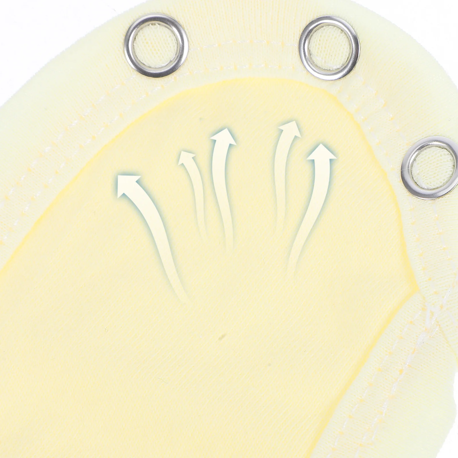 بدلة أطفال قطنية موسعة عالمية بذلة تمديد فيلم للرضع الصغار 0-3 سنوات أصفر قابل لإعادة الاستخدام سهل الغسيل #2