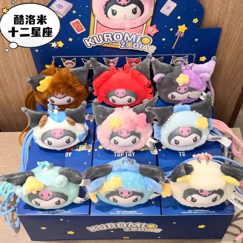 

Куроми Зодиак Серия Плюшевая Подвеска Слепая Коробка Модная Игрушка Мультфильм Куроми Кукла Рюкзак Подвеска Декор Таинственный Сюрприз Коллекционный Подарок