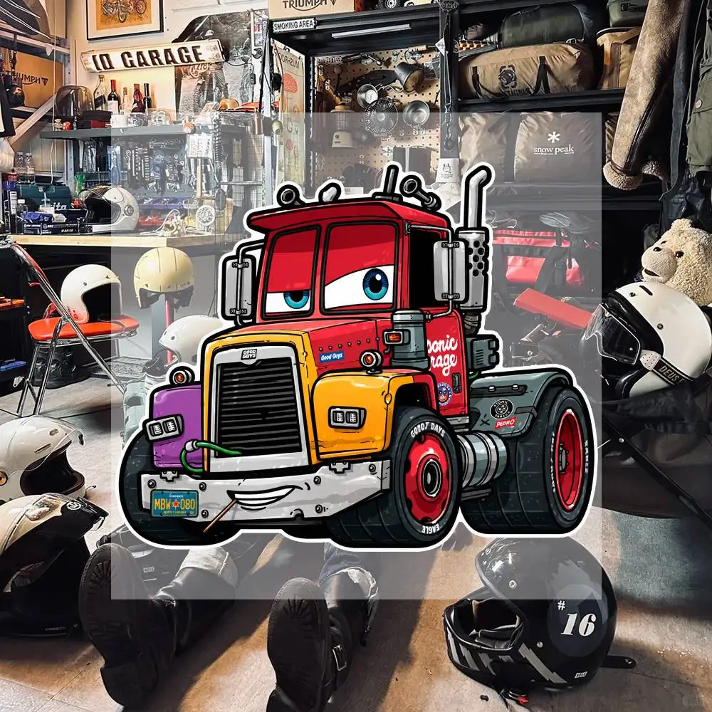 Big Hank Aesthetic Graffiti Waterproof PVC Stickers for Car Motorcycle Skateboard Helmet Notebook