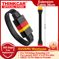 OBDII Extension cable 16 Pin Male To Female for thinkdiag Easydiag BD2 Connector 16Pin diagnostic tool ELM327 OBD2 Cable