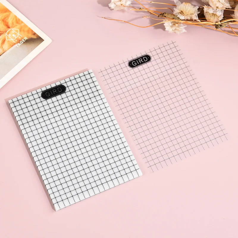 Transparent Sticky Notebook Waterproof PET Memo Pad for Student Office Stationery Simple Tear Memo Pads Note Book Notepad