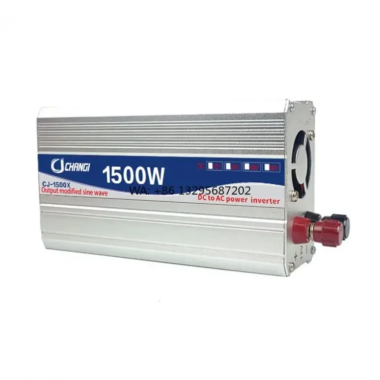 

1500W Modified Sine Wave DC AC Power Inverter 12V DC to 220V Output Inverter & Converter