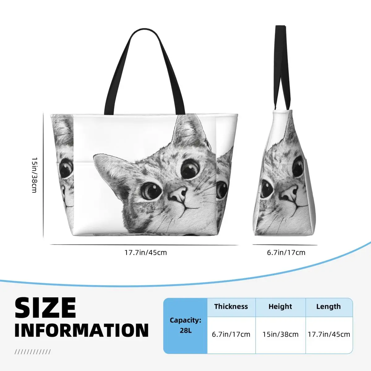 متستر القط حقيبة حمل على الشاطئ حقيبة رياضية رياضة اليوغا واق من المطر حقيبة حمل كبيرة المرأة حقيبة سفر حقيبة اللياقة البدنية #4