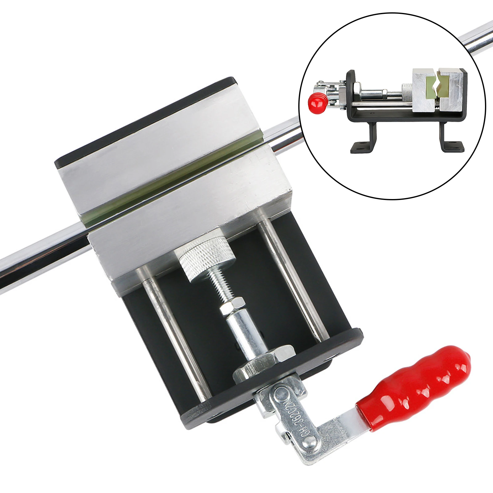 Golf Club Regrip Vise Golf Vise Clamp Portable Durable Simple Golf Shaft Clamp Gripping Vise for Sports Beginner Accessories