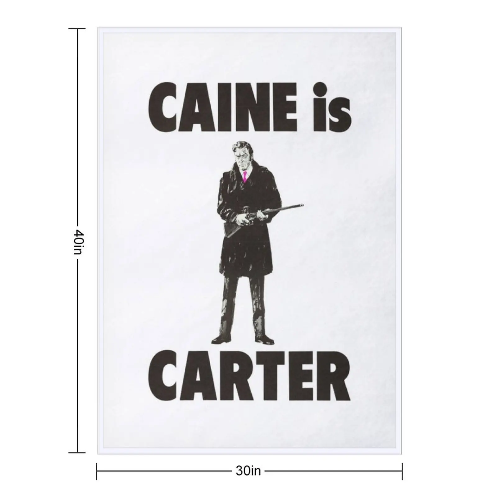 Get Carter Throw Blanket heavy to sleep Bed Fashionable Decoratives Vintage Blankets