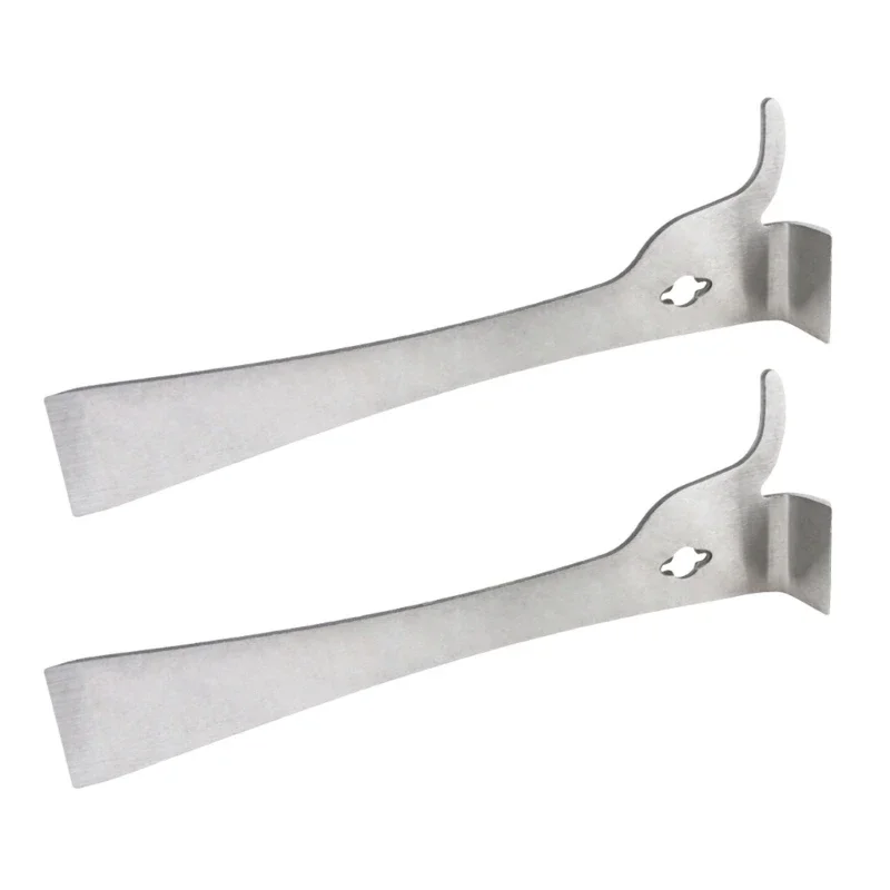 Set of 2 Multipurpose Stainless Steel Fork for Honeys Harvesting Bees Hives Uncapping Scraper Beekeeping Equipment