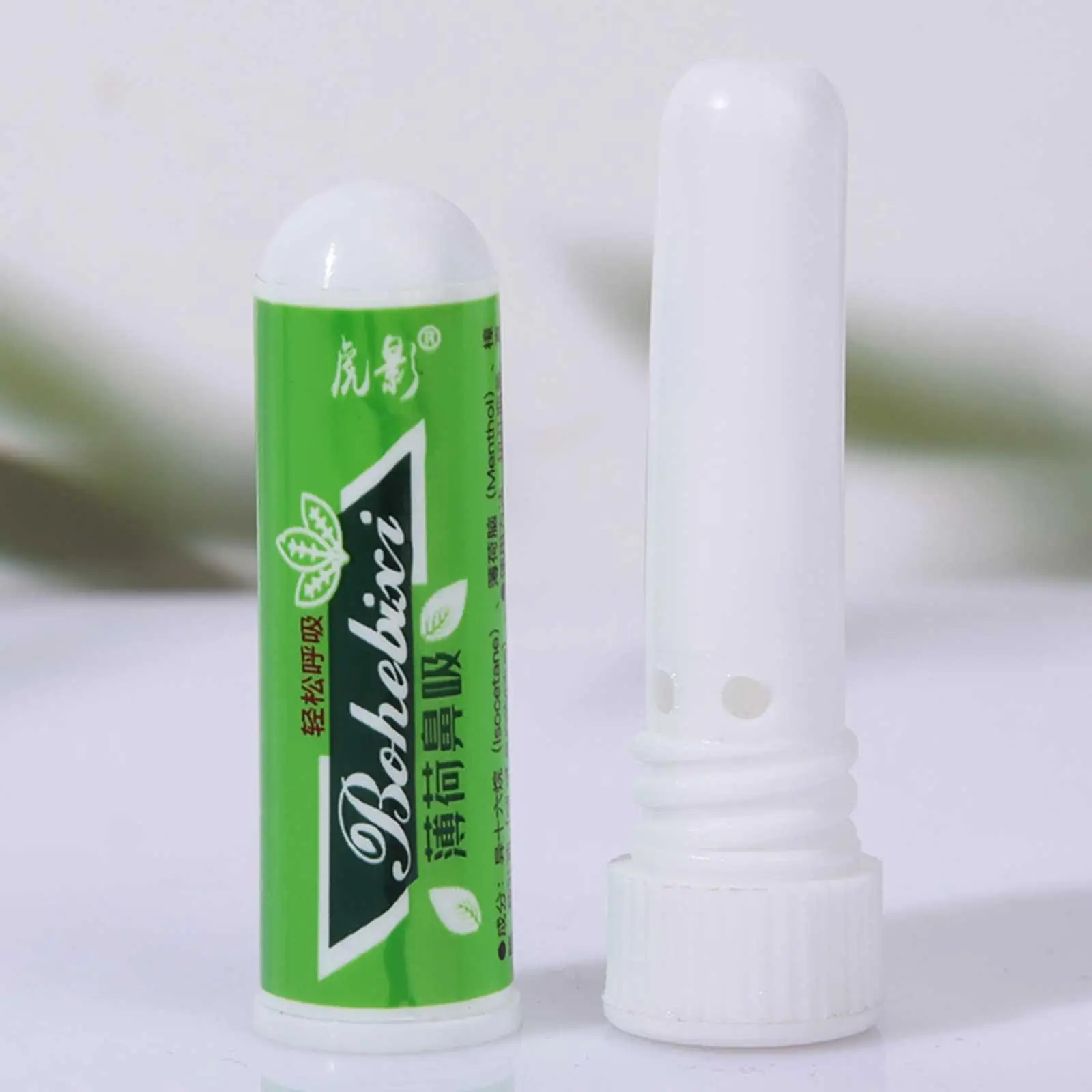 Inhalador Nasal de aromaterapia, barra de energía refrescante, palo Nasal que previene la sommecimiento en clase, conducción, ingrediente Natural de trabajo