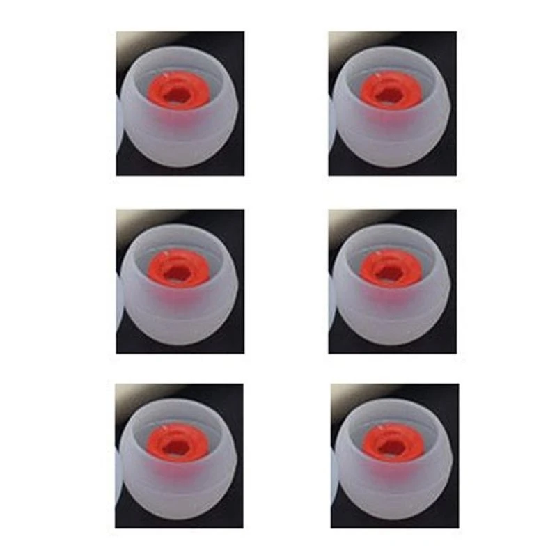 

83CE Comfortable Earbud Tips Silicone Eartips for Sports Enthusiasts 36pcs