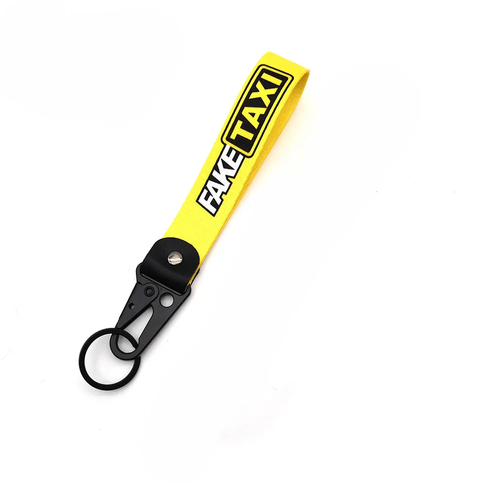 JDM اكسسوارات السيارات Keytags حزام اليابان المفاتيح حزام وهمية تاكسي حزام المفاتيح مفتاح سلسلة السيارات مفتاح حامل موتو المفاتيح