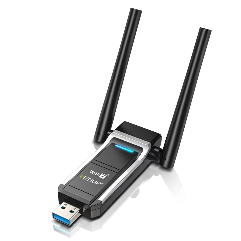 BE1703 Wifi7 BE6500 Wireless USB Adapter External USB Wireless Wifi 7 Card Tri Band Wifi USB 3.0 Adapter Internet Card