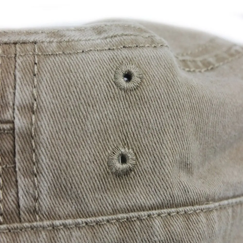 Outdoor Cotton Hat Adjustable Breathable Cadet Hat Anti-UV Casual Baseball Cap for Fishing