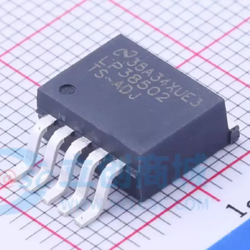 Integrated Circuits (ICs) LP38502TSX-ADJ Linear Voltage Regulator IC Positive Adjustable 1 Output 1.5A TO-263 (DDPAK-5)