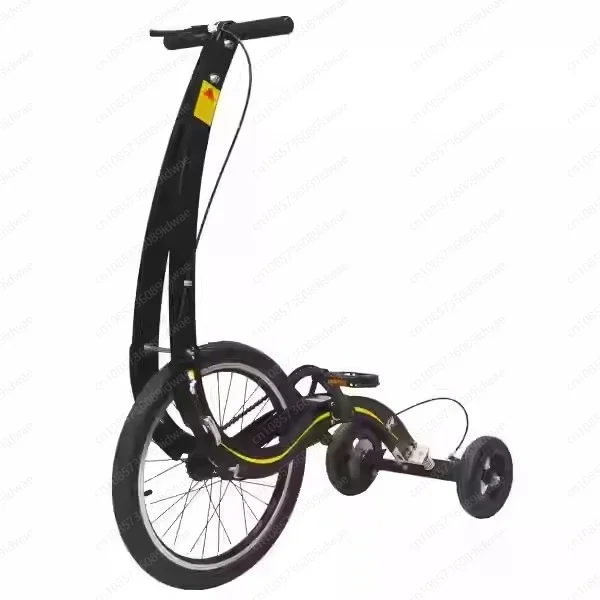 

20 Inch Large Wheel Folding Fitness Standing Bike, Full Body Exercise, Half Bike Exercise, Balance Training