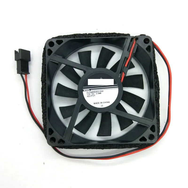 Original H35731-55HAI DJT80RBAS5-S02 8CM 80*80*15MM 12V 0.045A 2lines for Haier Refrigerator Fan