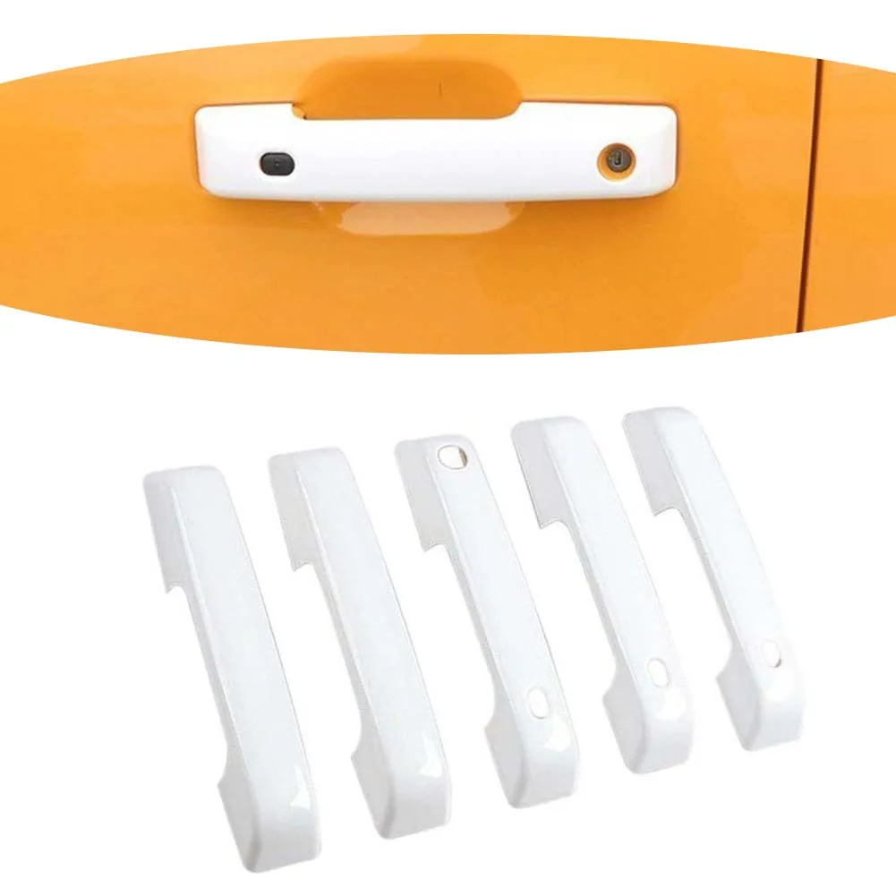 For Ford For Bronco 2021-2024 Door Handle Trim Protector Set Including Five Covers for Full Vehicle Handle Coverage