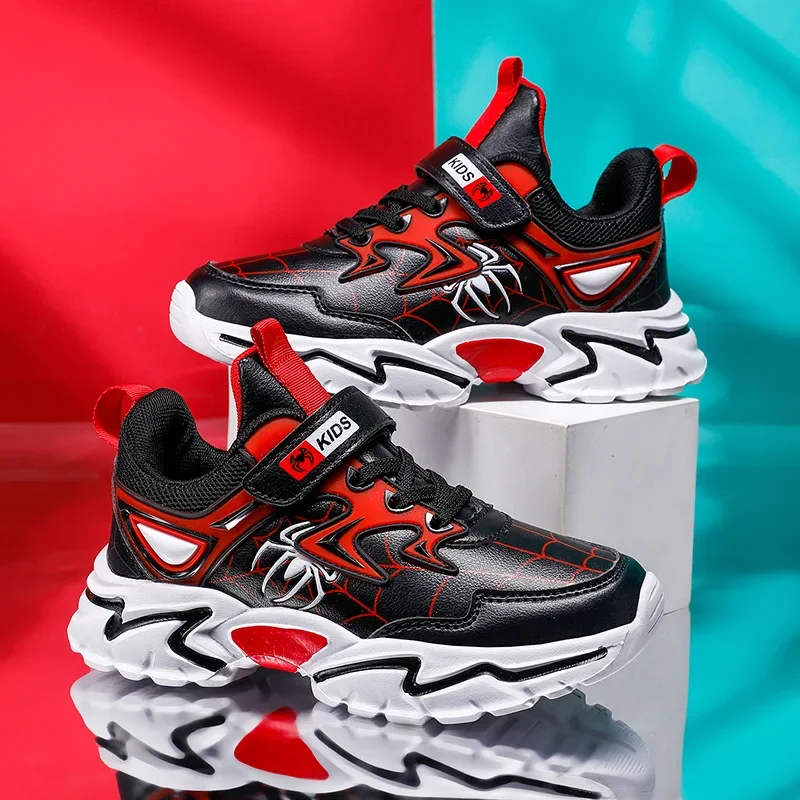 

Children Boys Shoes School Sports Fashion Leather For Kids Tennis Casual Sneakers Children's Boy Running 7-12 Years Walking Shoe
