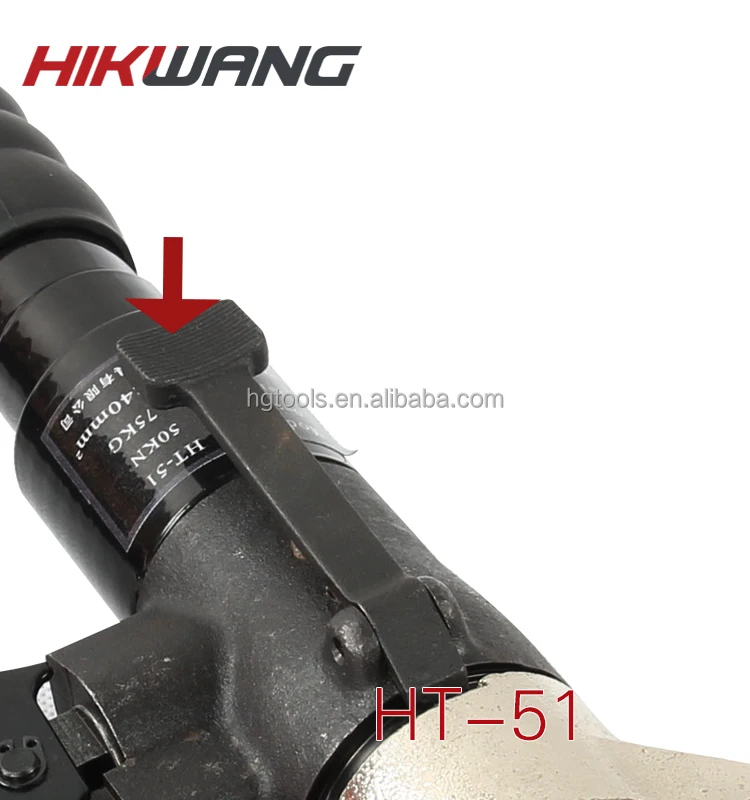 Portable Light Weight HT-51 10-240mm2 60KN Hydraulic Crimper with Dies