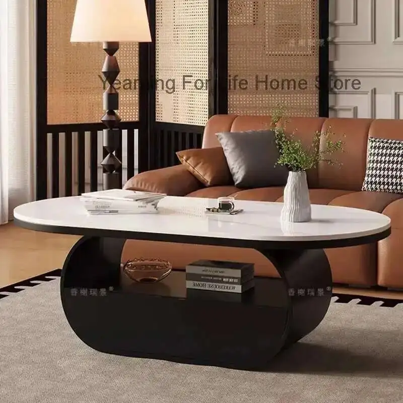 

Side Kitchen Living Table Room Accessories Decoration Luxury Nordic Designer Coffee Table Books Couchtisch Salon Furniture