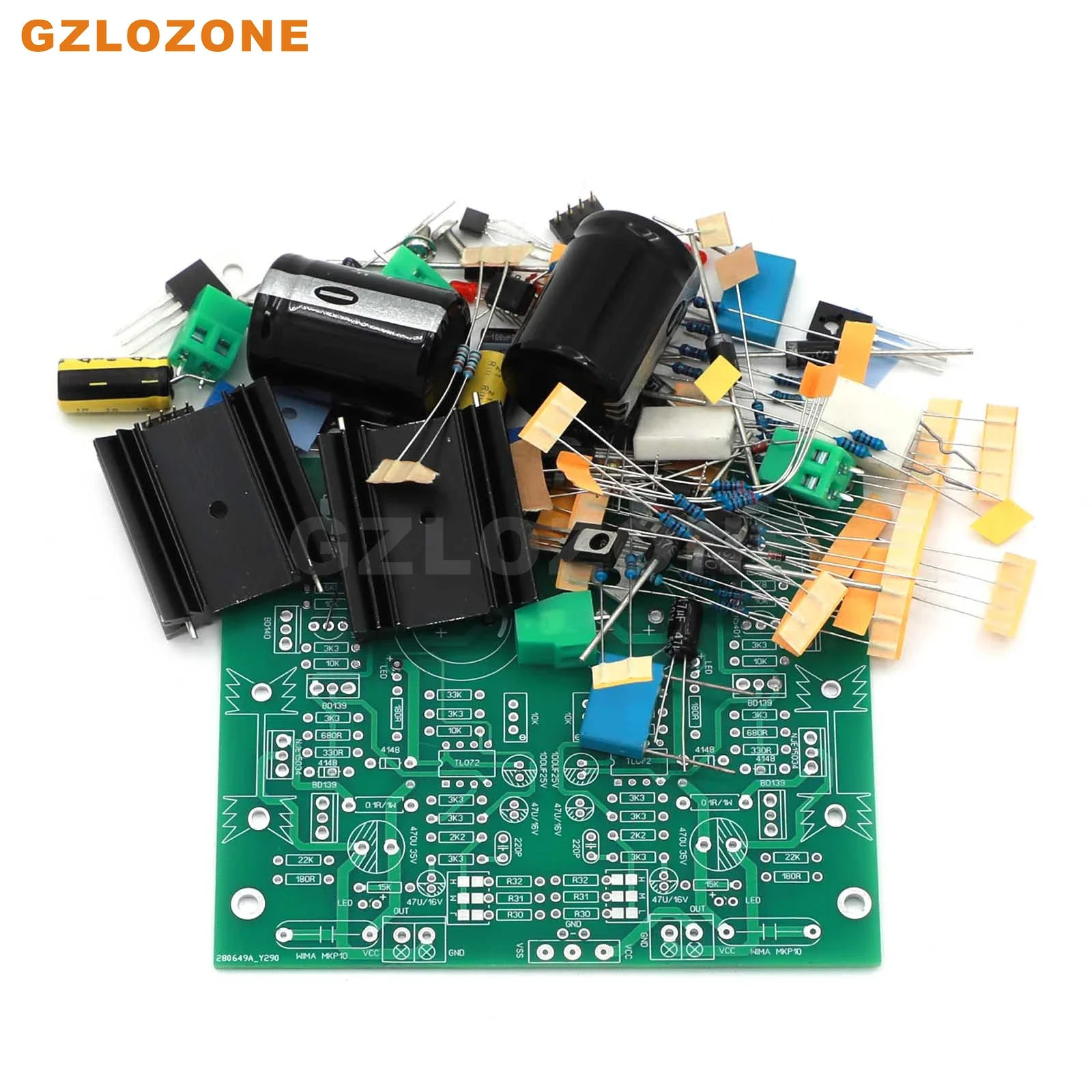 Base on STUDER 900 Circuit 2 Way Power Supply DIY Kit For Preamplifier/DAC