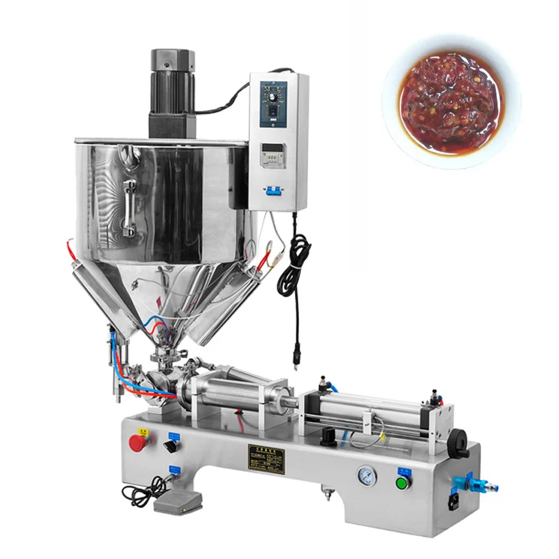 

Single Nozzle Paste Filling Machine 5-5000ml Quantitative Heating Stirring Type Filling Machine