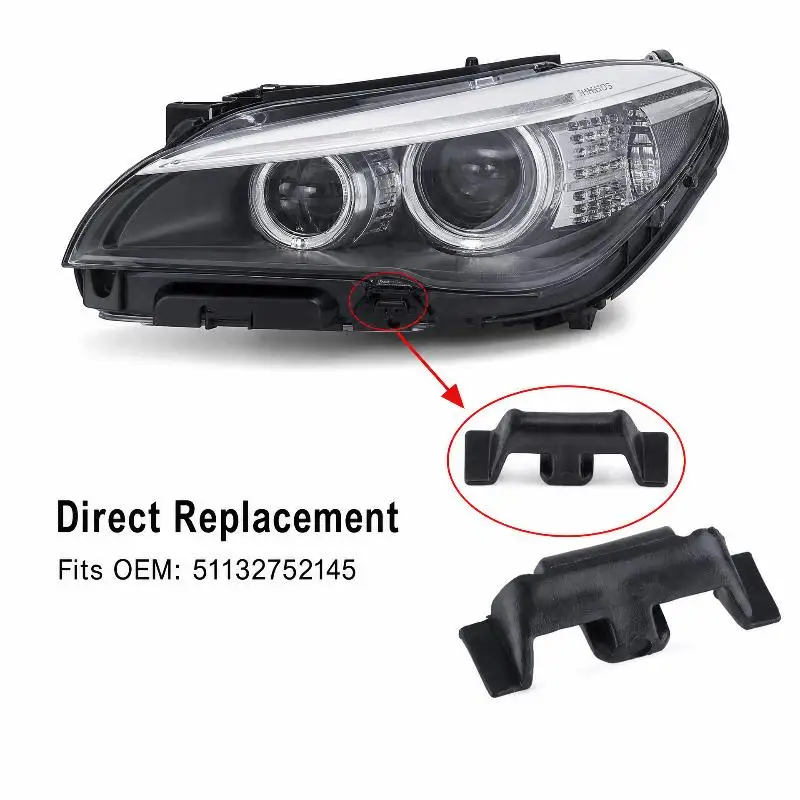 1/5/10Pcs Front Headlight Trim Clips: Surround Replacements Auto Fastener Rivet Mini R55 R56 F55 Car Repair