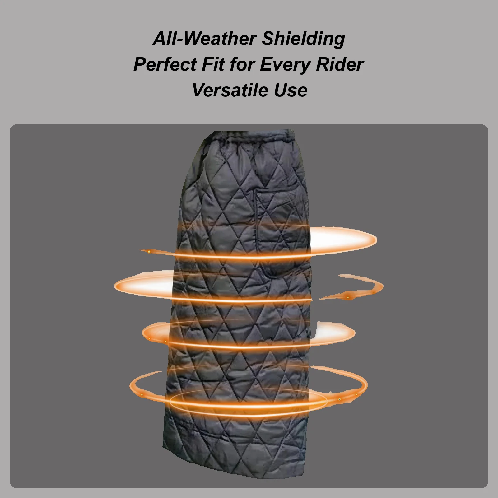 

Motorcycle Leg Covers Knee Pad Apron Leg Windproof Quilt For Fall Winter Cold Weather Motorcycle Scooter Outdoor Riding Adults