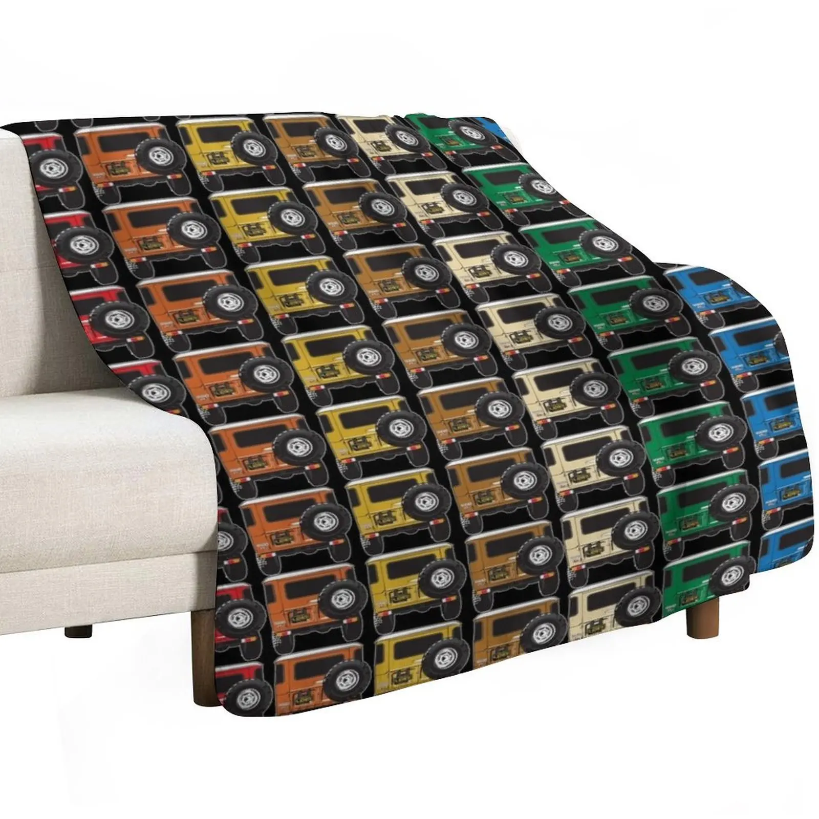 A Rainbow of Awesomeness ( 40 Series rear end) Throw Blanket Outdoor Soft Blanket for Picnic Beach Camping