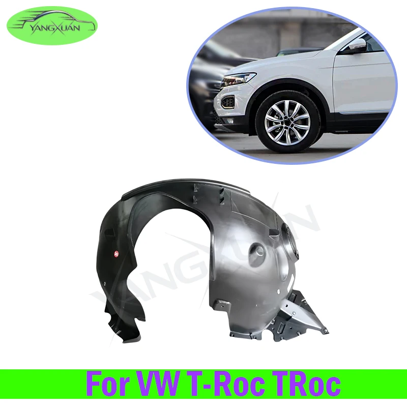 Fender Liner Wheel Arc Pad Wheel Fender Liner Lining For VW T-Roc TRoc 2018-2022 Fender Liner Splash Shield Wheel Arch Cover