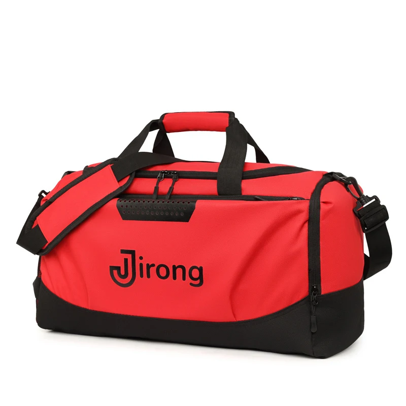 Fitness bag Lightweight Waterproof Dry Wet Separated Luggage Bag Oxford Cloth Large Capacity Business Distance Travel Bag