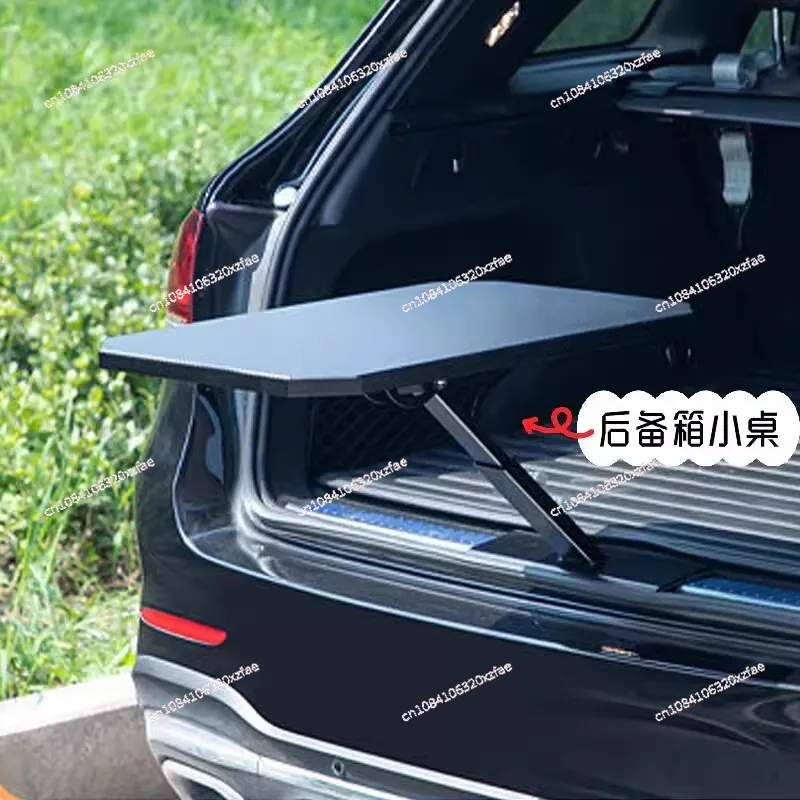 

Small table for car trunk Portable expansion lock table