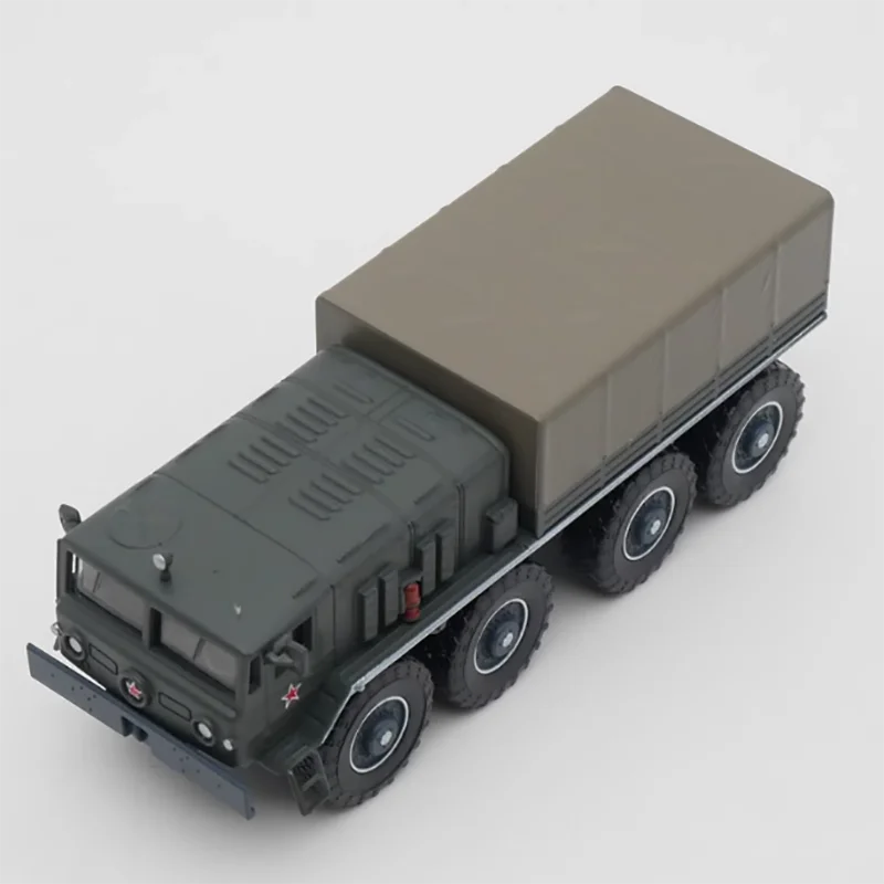 Diecast 1:72 Scale Fabbri MAZ 535A Heavy Truck Tank Transport Tractor Alloy Military Model Collection Boy Gift Toys Display