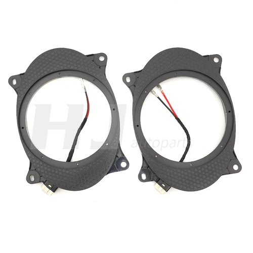 Imagen 2 del producto Adaptador de altavoz de Audio para coche, 2 uds., 6x9 a 6,5 pulgadas, espaciador de montaje, soporte de sub woofer de 6,5 "", almohadilla de bocina para Toyota Old Corolla