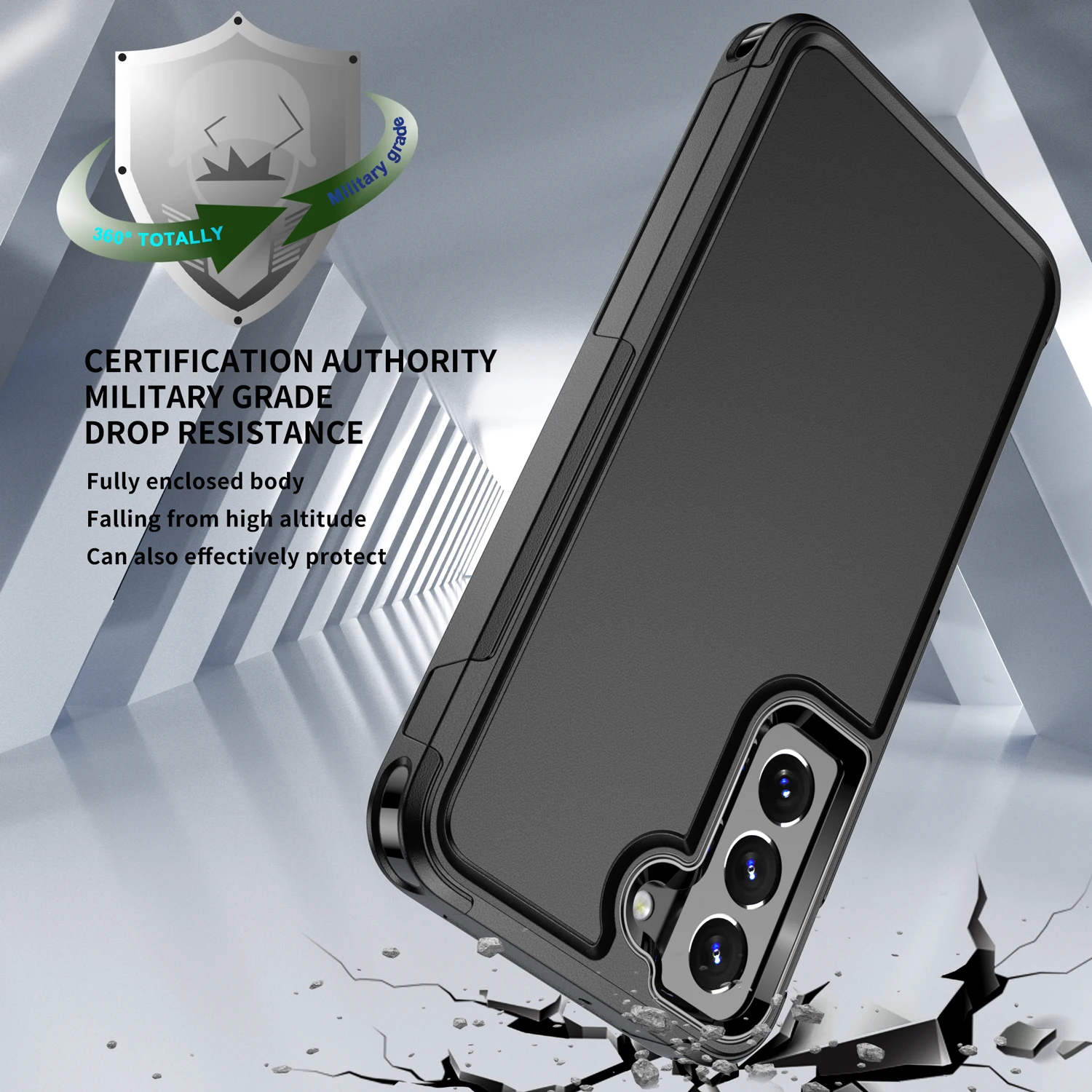 Anti-Falling Matte Case for Samsung Galaxy A55 5G A15 A54 A14 S24 Ultra S22 Plus S23 Mobile Phone Accessories Shockproof Covers