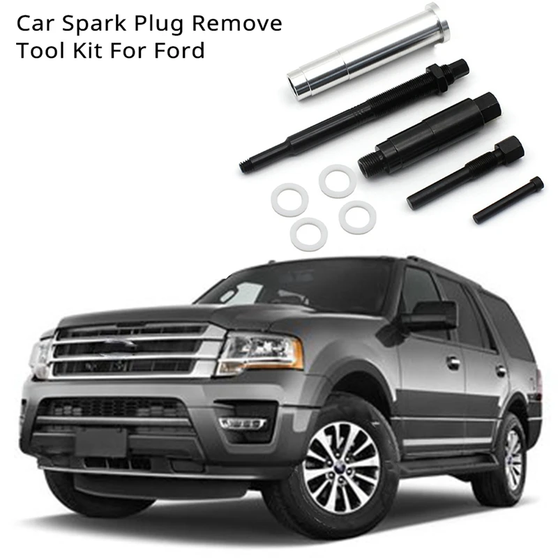 Car Spark Plug Remove Tool Kit For Ford Expedition F150 F250 F350 LT 3 Engines Lisle 65700 Spark Plug Remover