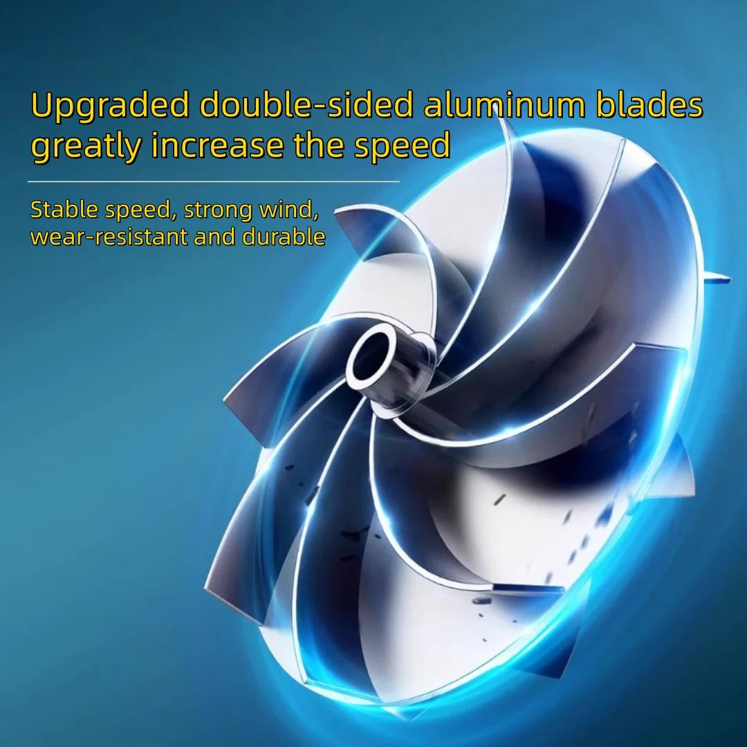 Electric Vacuum Blower 4580W Dual-purpose Suction and Blowing Machine High-efficiency Dust Collector 2 in 1 Vacuum Blower