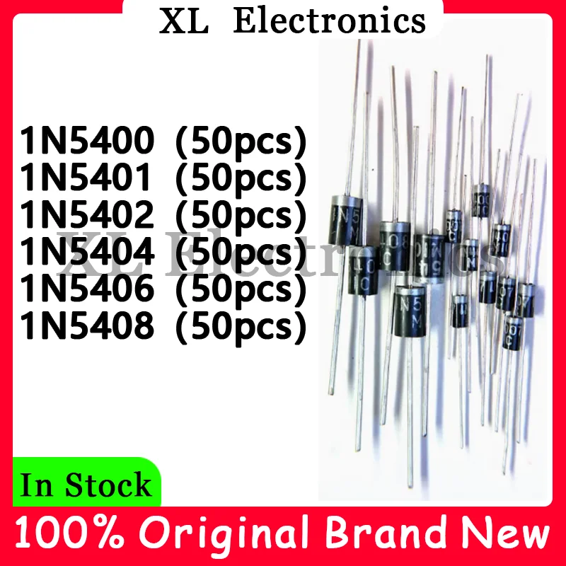1N5400 1N5401 1N5402 1N5404 1N5406 1N5408