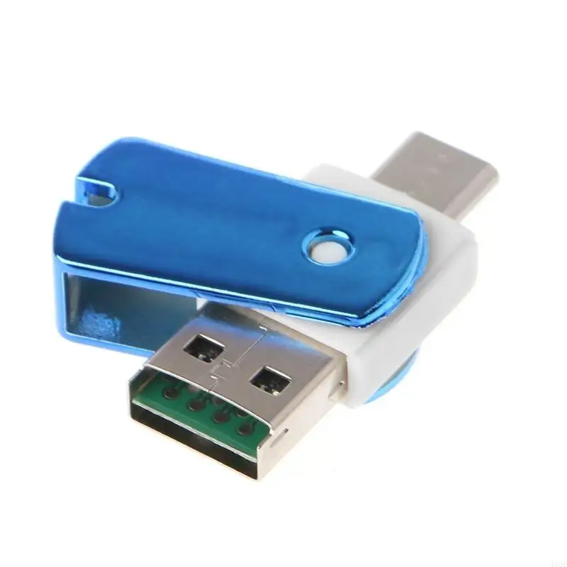 462E Compact Flash USB 3.1 Type C محول قارئ بطاقة الذاكرة C لأجهزة الكمبيوتر المحمول #5