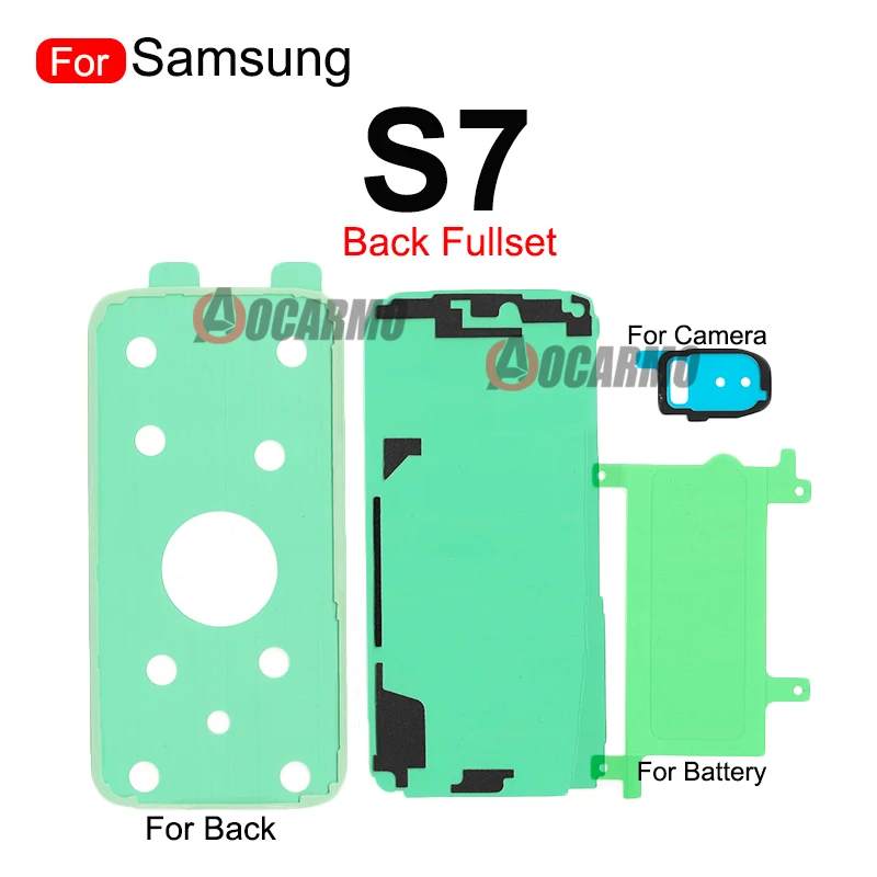 For Samsung Galaxy S7 Edge S7edge Front Frame LCD Screen Waterproof Sticker Back Cover Adhesive Battery Glue Replacement