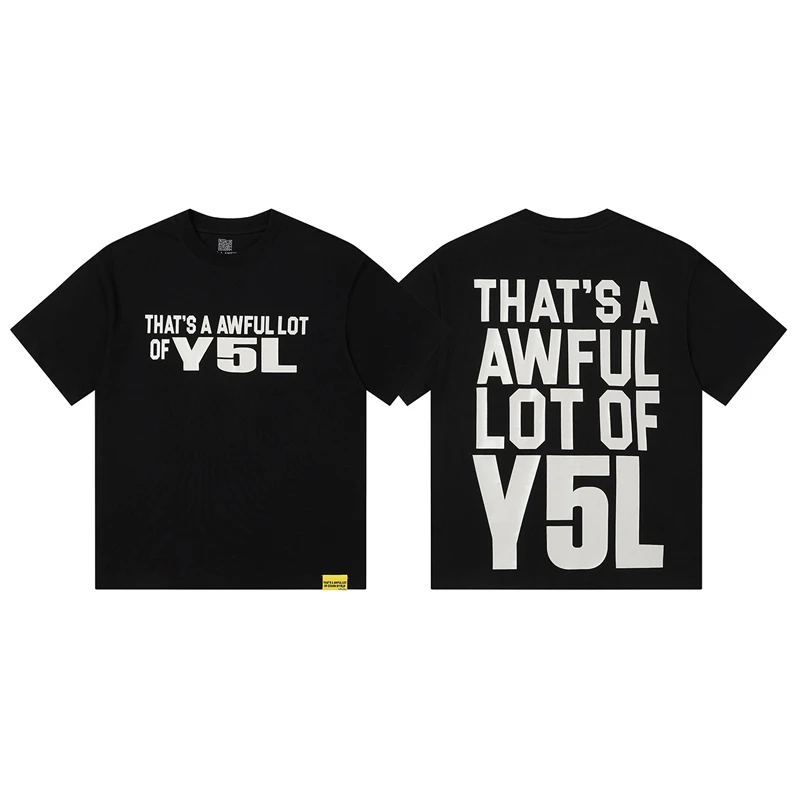 That's A Awful Lot of Cough Syrup Men Women Street Fashion Brand High-quality Top T-shirt Comfortable Casual Short Sleeved Top