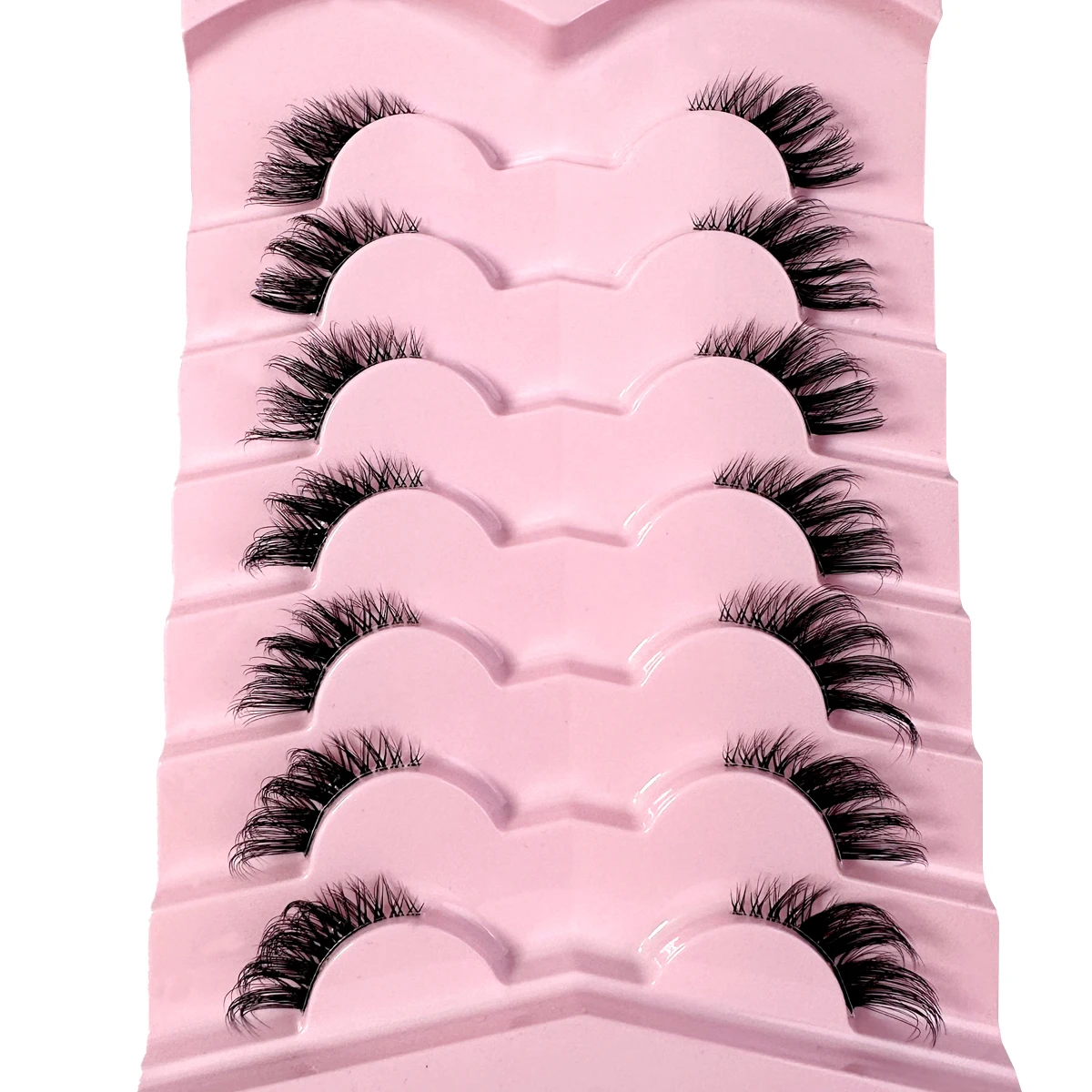 7 Par Półkoczków Rzęs Naturaln – Eyelash Extension Cat Eye Wispy recenzja i cena