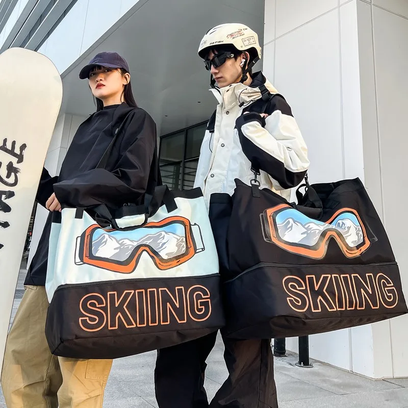 

Portable Fitness Bags, Large-capacity Short-distance Business Travel Luggage, Sports Ski Backpacks, Fashion Travel Bags