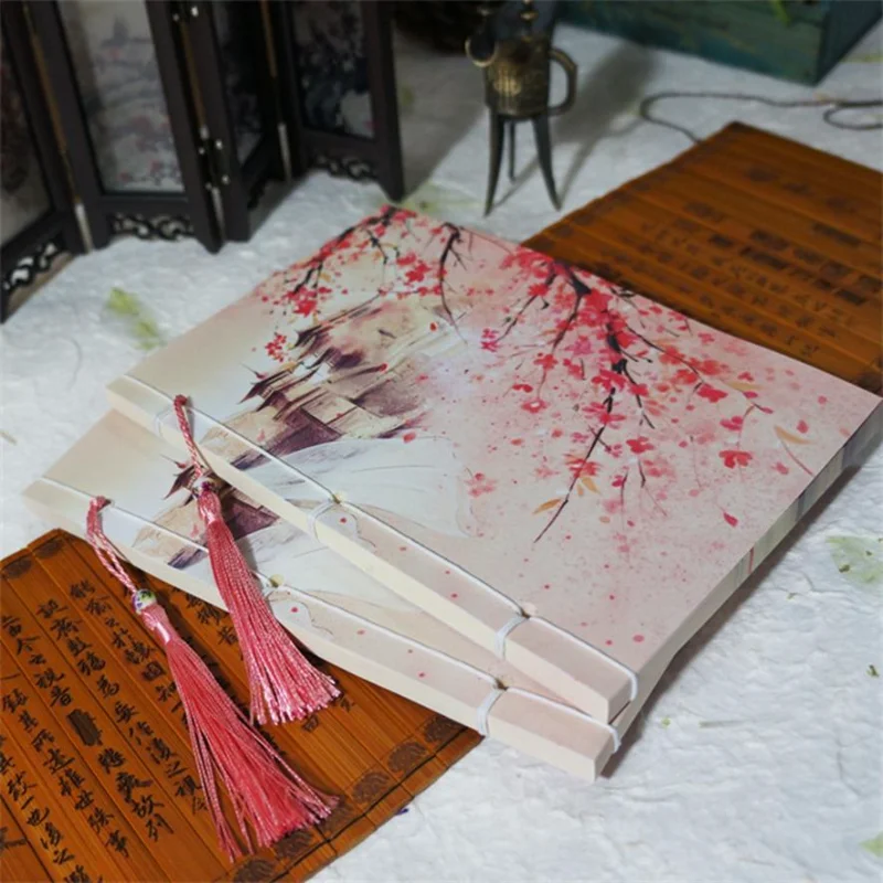 Retro Chinese Wind Thread-bound Book Antique Retro Gift Book Handbook