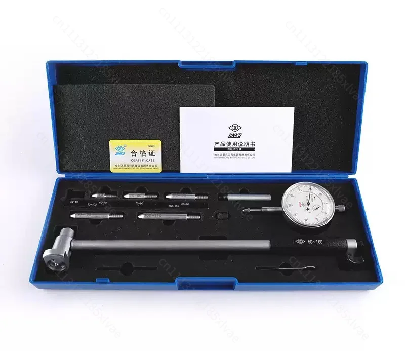 Dial Bore Gauge Internal Hole Measuring Tool, 3‑4mm 4‑6mm 6‑10mm Measuring Range Dial Indicator 0.01mm High Precision Industrial