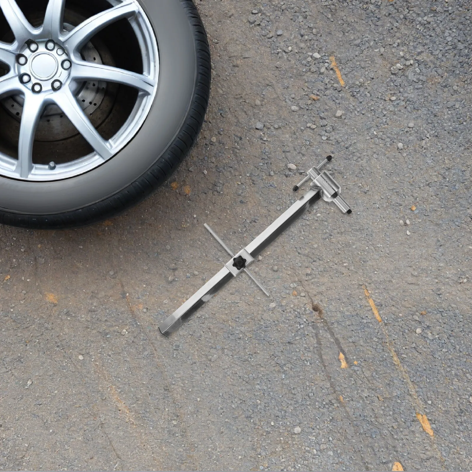 

Инструмент для выравнивания петуха переключателя из нержавеющей стали, прецизионный измеритель для ремонта задних петухов шоссейных и горных велосипедов, профессиональный инструмент для велосипедов