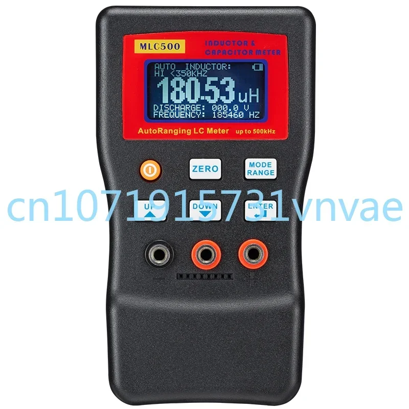 Capacitor Inductometer MlC500 Capacitance Meter Digital Display High Precision 1% Digital Anti-Burn Automatic Range Tester