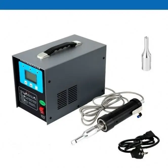 

1200W 1500W 2815Z Handheld Ultrasonic Spot Welder Machine For Chicken Manure Belt PVC